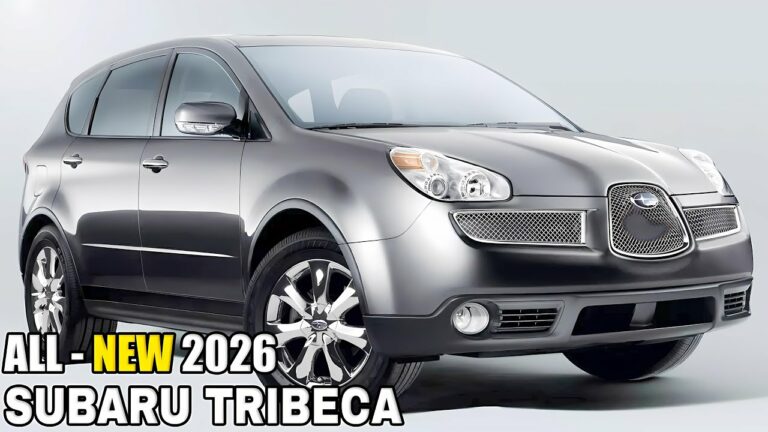 2026 Subaru Tribeca: The Ultimate SUV for Adventure and Performance