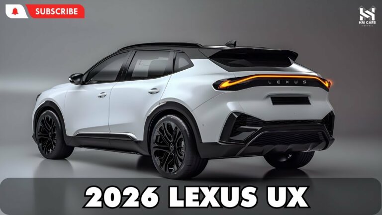 2026 Lexus UX: A Compact SUV with Style, Performance, and Technology