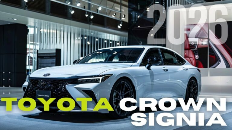 2026 Toyota Crown Signia: Unveiling the Future of Automotive Luxury