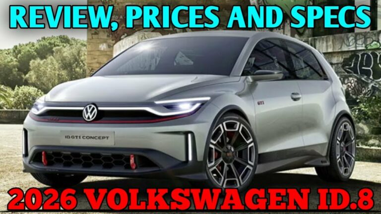 2026 VW ID.8 SUV Specs: A Comprehensive Overview