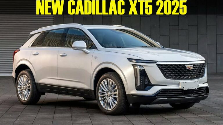 Unveiling the 2026 Cadillac XT5: A Comprehensive Guide to Its Specifications